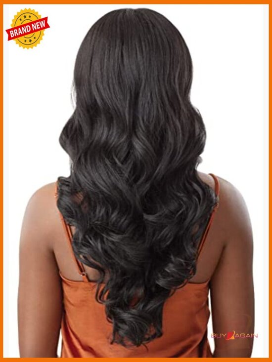 5x5 Lace Closure Wig - Human Hair Blend - Body Curl 24 main image 6